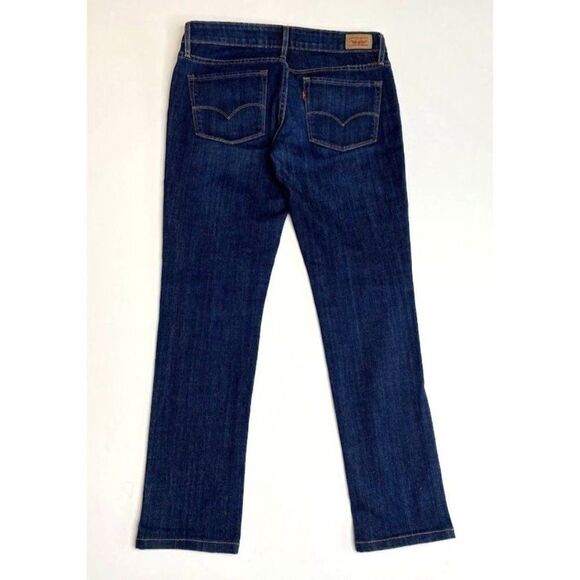 LEVIS Low Skinny 531 Ripped Distressed Jeans Sz 4 Short 4S - Picture 8 of 8